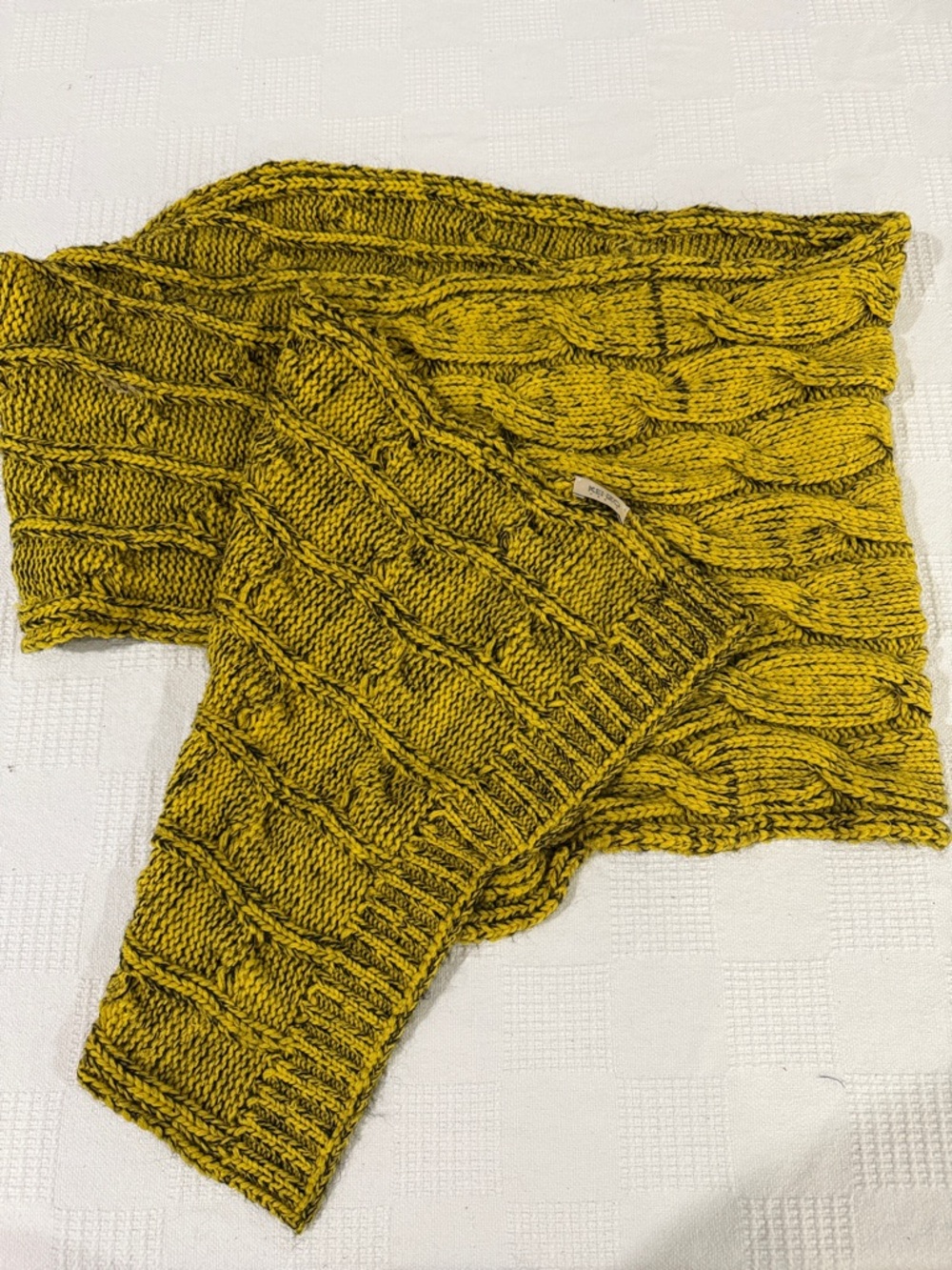 Kenzo Scarf yellow and black